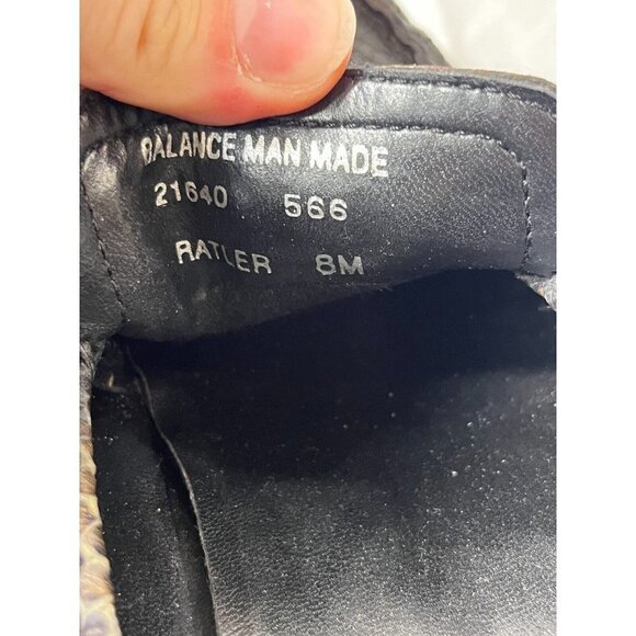 Apostrophe Ratler Leather Loafers 8 M snake print brown black - Picture 4 of 16